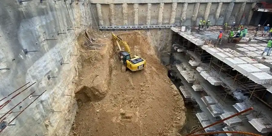 Projeto Geotécnico de Escavações Profundas em Suzano